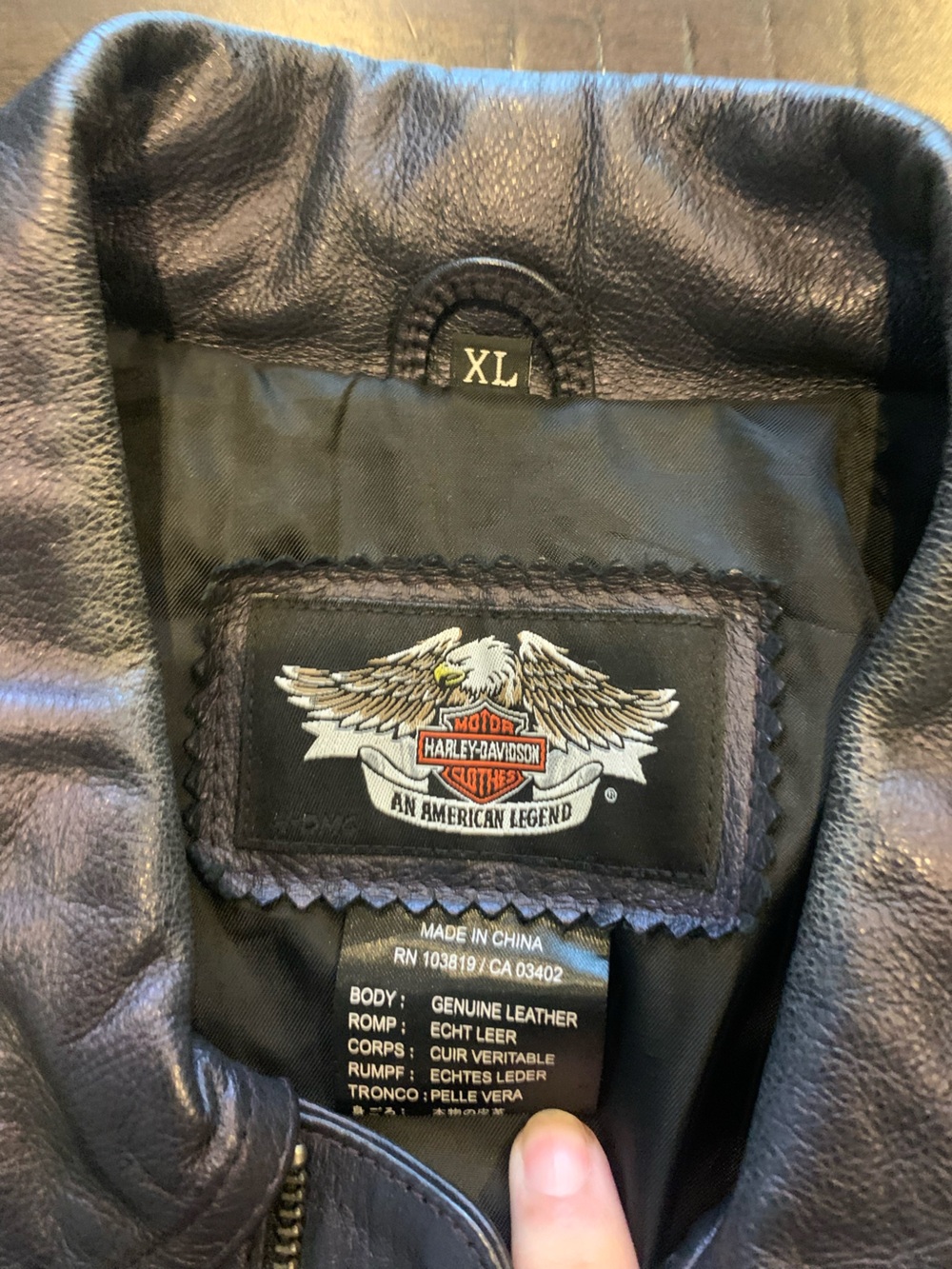 Vintage Harley-Davidson Women’s Leather Jacket - XL